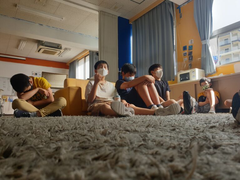 students with computers
