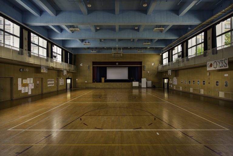 Nakatsu Gym Resurfacing