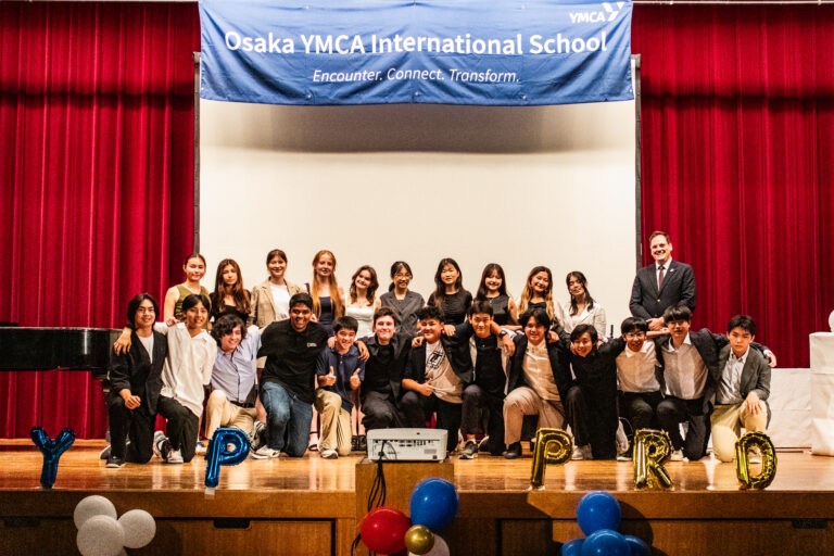 Grade 10 class photo at the MYP Promotion Ceremony
